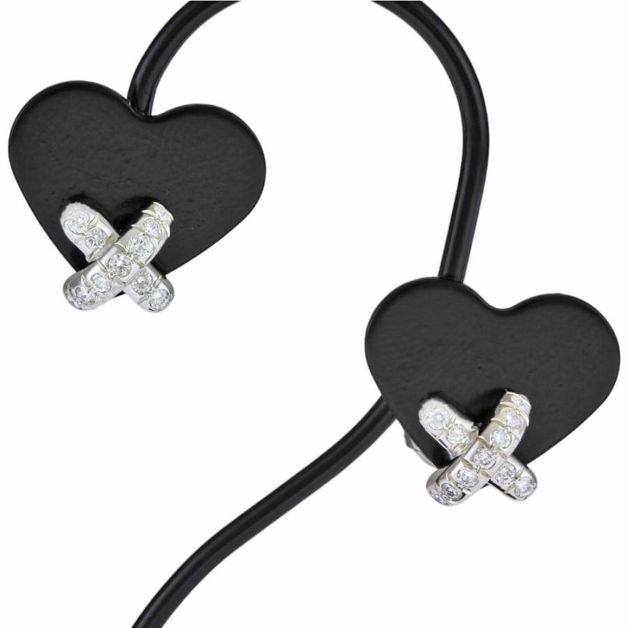 TIFFANY&Co.（ティファニー） クロスステッチ ダイヤモンド ピアス