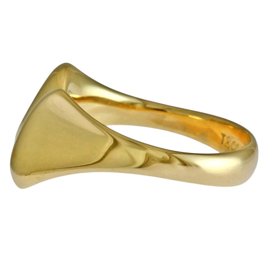 【美品】ティファニーT Tワンリング 18K イエローゴールド 10号 TIFFANY&Co.（ティファニー） リング 指輪 10.5号 18金 K18イエロー