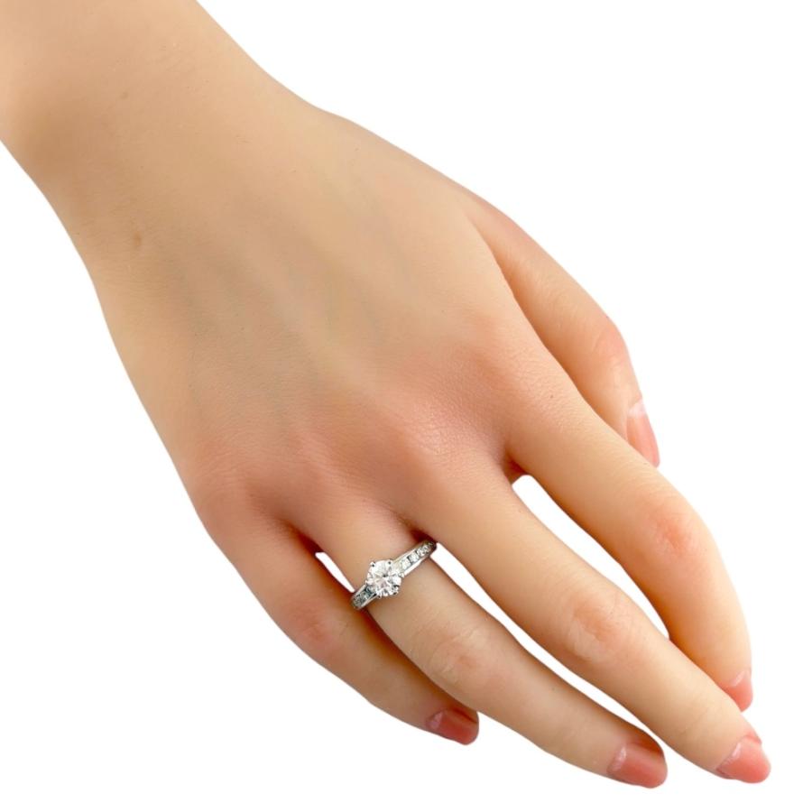 Tiffany & Co. プラチナソリティアリング TIFFANY&Co.（ティファニー） ソリティア リング 指輪 7.5号 Pt950