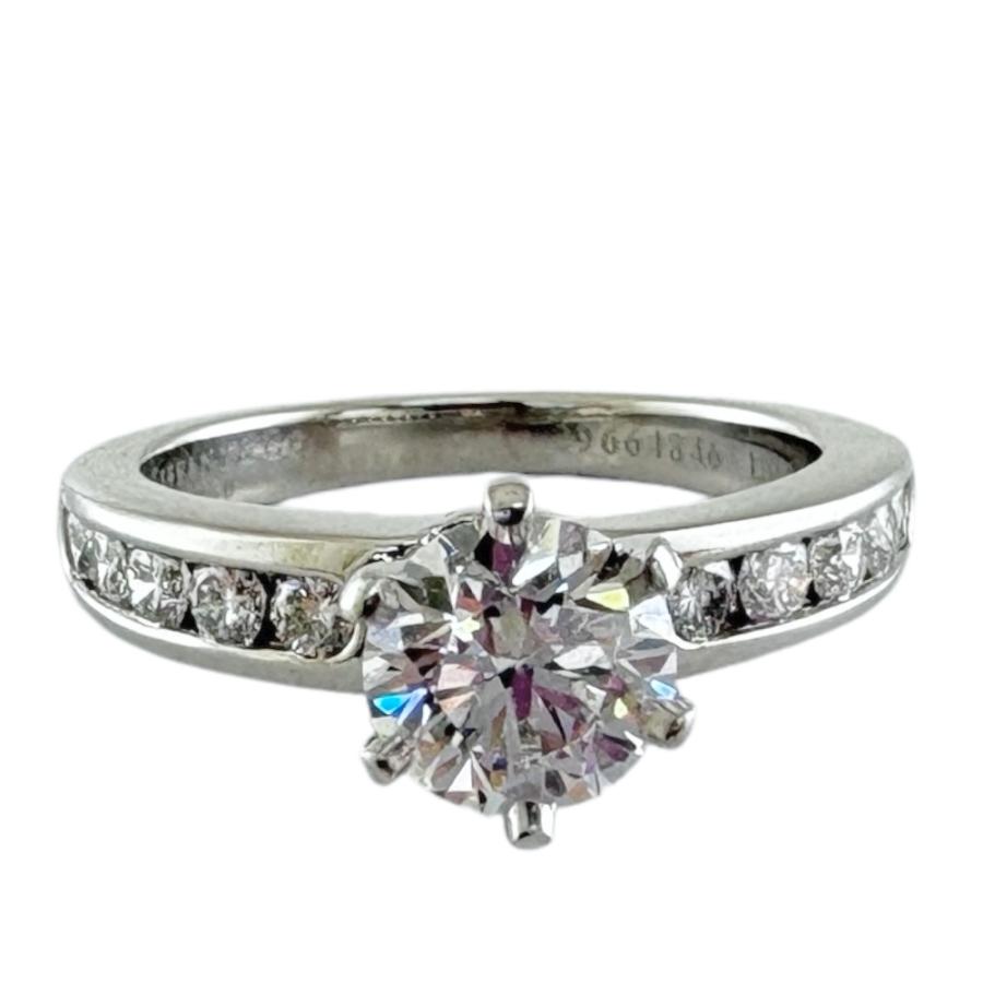 TIFFANY&Co.（ティファニー） ソリティア リング 指輪 7.5号 Pt950