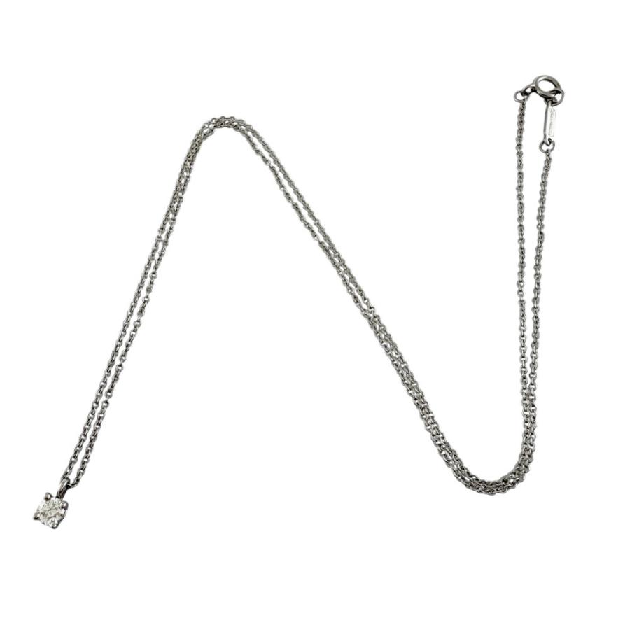 TIFFANY&Co.（ティファニー） ソリティア ネックレス Pt950プラチナ