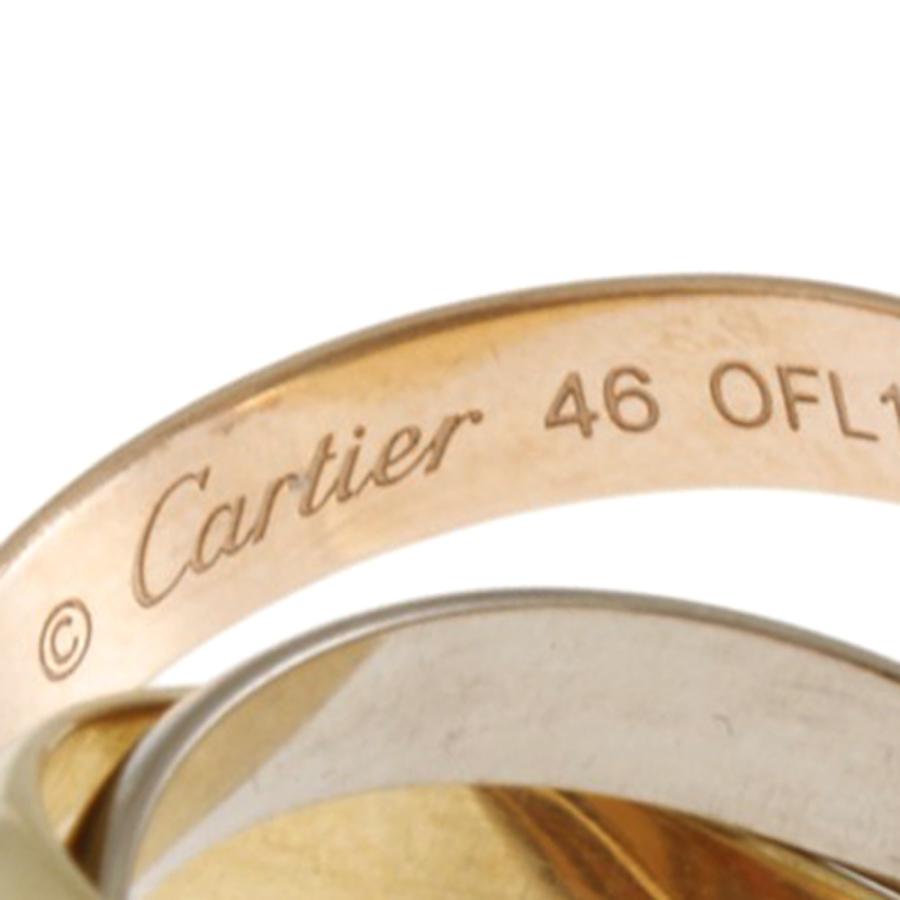 Cartier（カルティエ） トリニティ リング 指輪 6号 18金 K18イエロー