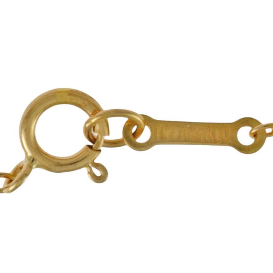 TIFFANY&Co.（ティファニー） ビーン ネックレス 18金 K18イエロー