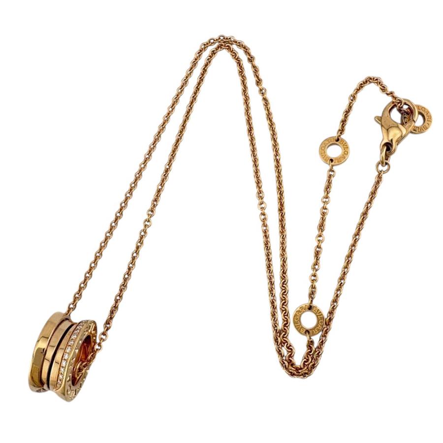 BVLGARI（ブルガリ） B-zero.1 ネックレス 18金 K18ピンクゴールド