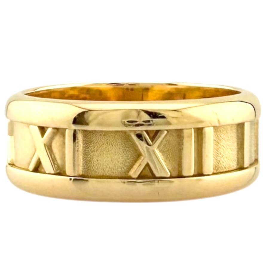 TIFFANY&Co.（ティファニー） アトラス リング 指輪 9号 18金 K18