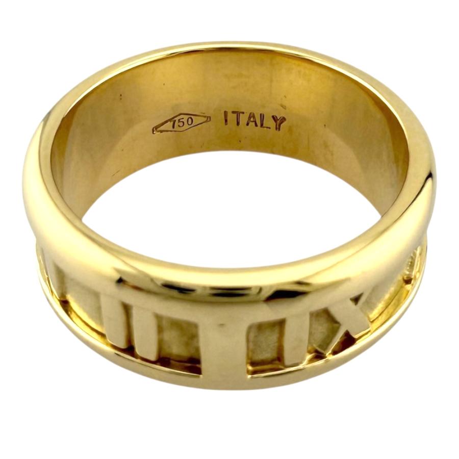 TIFFANY&Co.（ティファニー） アトラス リング 指輪 9号 18金 K18