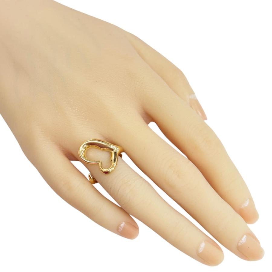 TIFFANY&Co.（ティファニー） オープンハート リング 指輪 12号 18金