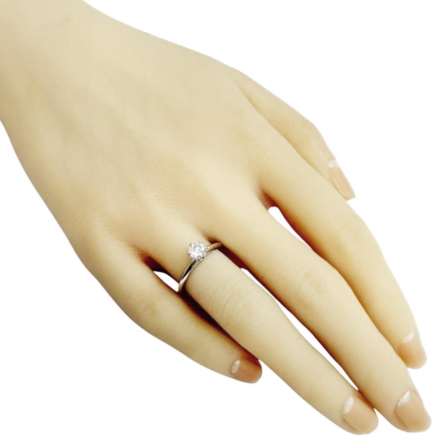 TIFFANY&Co.（ティファニー） ソリティア リング 指輪 9号 Pt950
