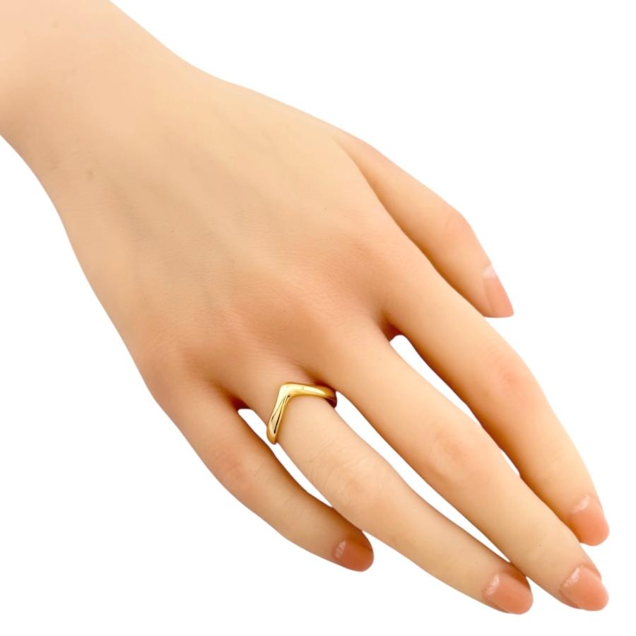 Tiffany & Co. 18K カーブドリング9.5号ゴールド リング Tiffany & Co. 18K カーブドリング9.5号ゴールド リング