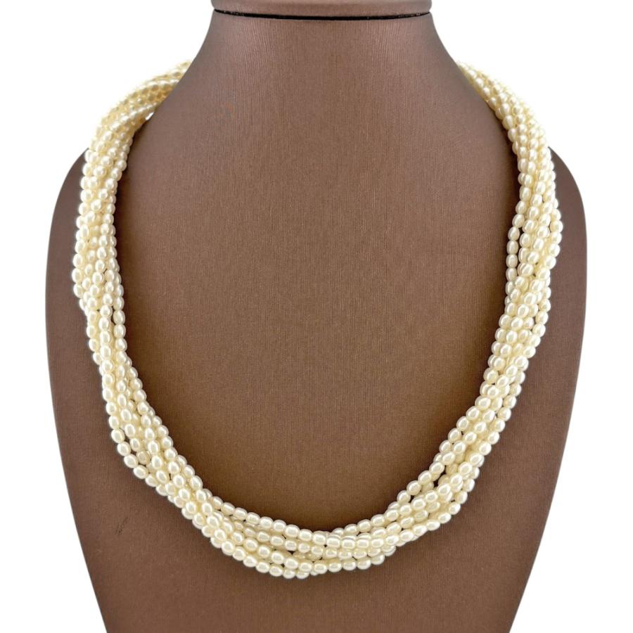 MIKIMOTO ミキモト ネックレス 18金 K18イエローゴールド パール  