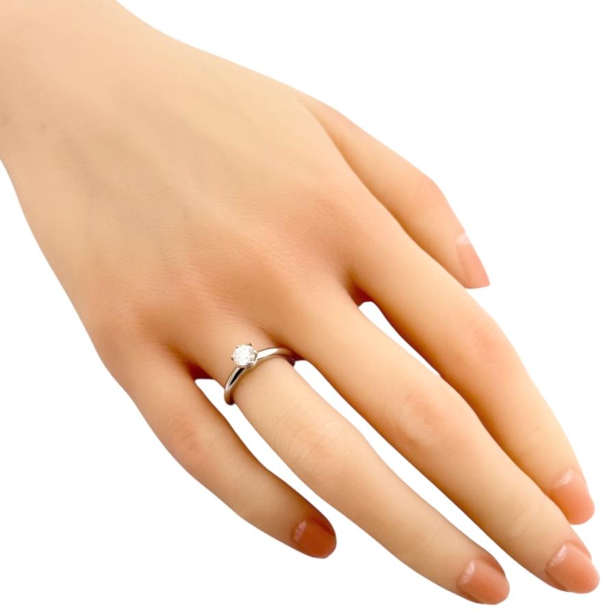 TIFFANY&Co. ティファニー ソリティア リング 指輪 6号 Pt950