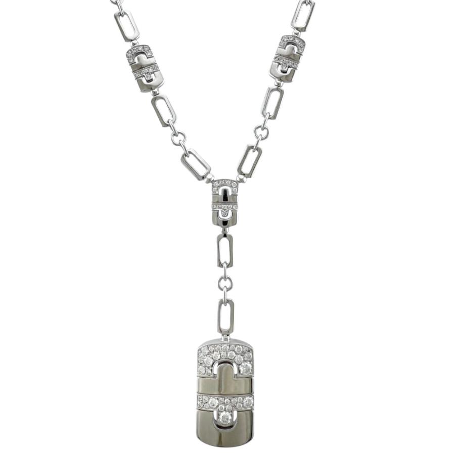 BVLGARI ブルガリ ニューパレンテシ ネックレス 18金 K18ホワイト  