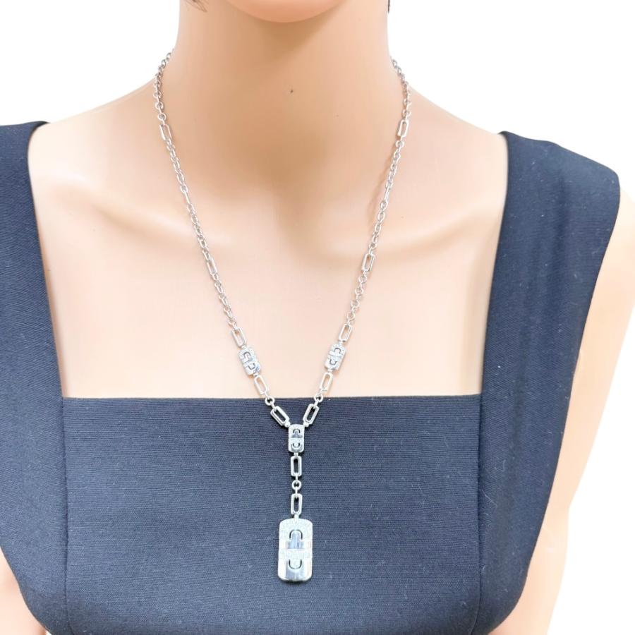 BVLGARI ブルガリ ニューパレンテシ ネックレス 18金 K18ホワイト 