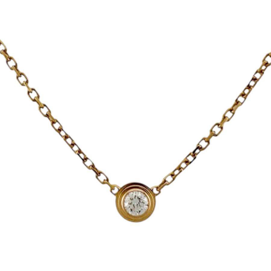 Cartier カルティエ ダムール ディアマンレジェ 約0.04ct ネックレス