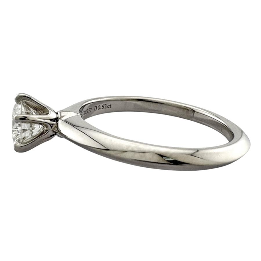 TIFFANY&Co.（ティファニー） ソリティア リング 指輪 11号 Pt950