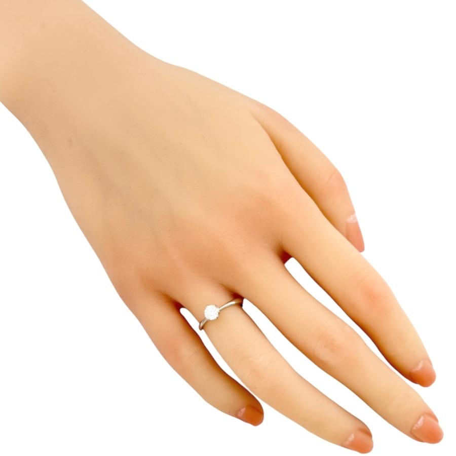 タサキ リング 指輪 9号 Pt900プラチナ ダイヤモンド レディース  