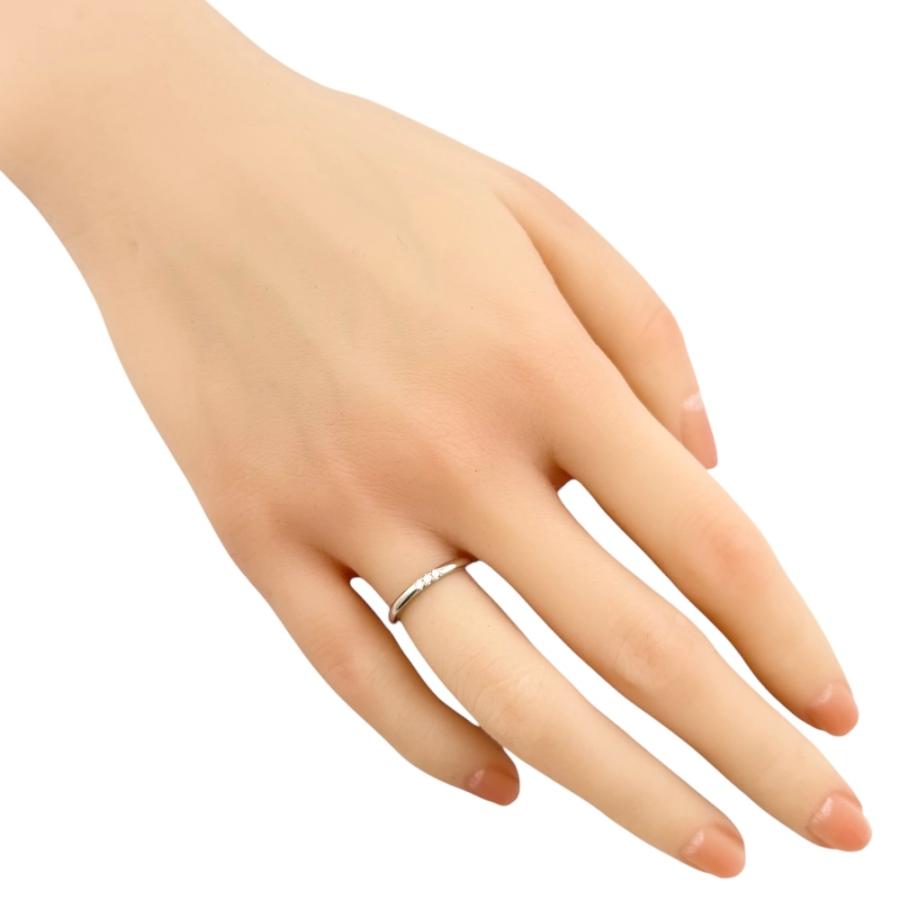 ティファニーウエディングバンド 6.5号　PT950 　無傷未使用に近い ティファニー セッティング ウェディング バンド リング Pt950