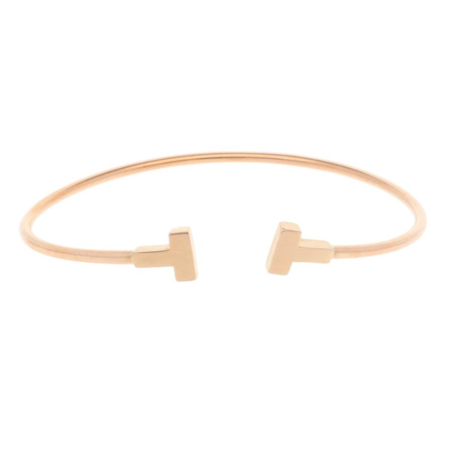 TIFFANY&Co. ティファニー Tワイヤー バングル 18金 K18ピンク TIFFANY&Co. ティファニー Tワイヤー バングル 18金 K18ピンク