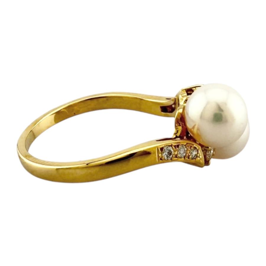 MIKIMOTO（ミキモト） リング 指輪 12.5号 18金 K18イエローゴールド