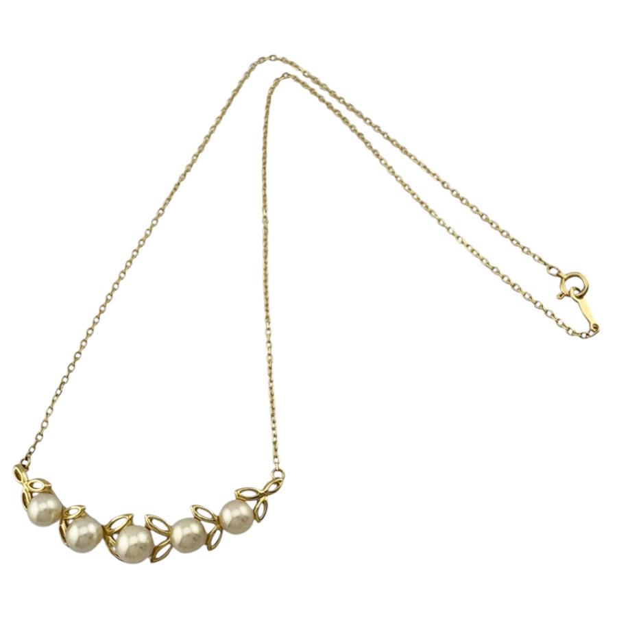 MIKIMOTO（ミキモト） ネックレス 18金 K18イエローゴールド