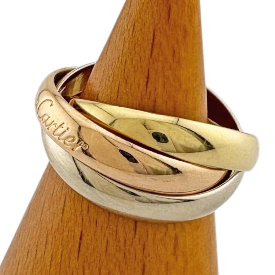 Cartier（カルティエ） トリニティ リング 指輪 8号 18金 K18イエロー
