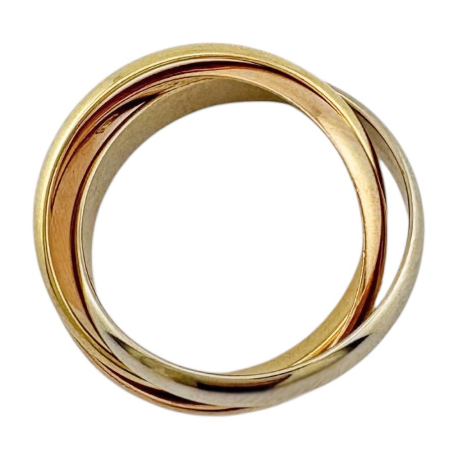 Cartier（カルティエ） トリニティ リング 指輪 8号 18金 K18イエロー