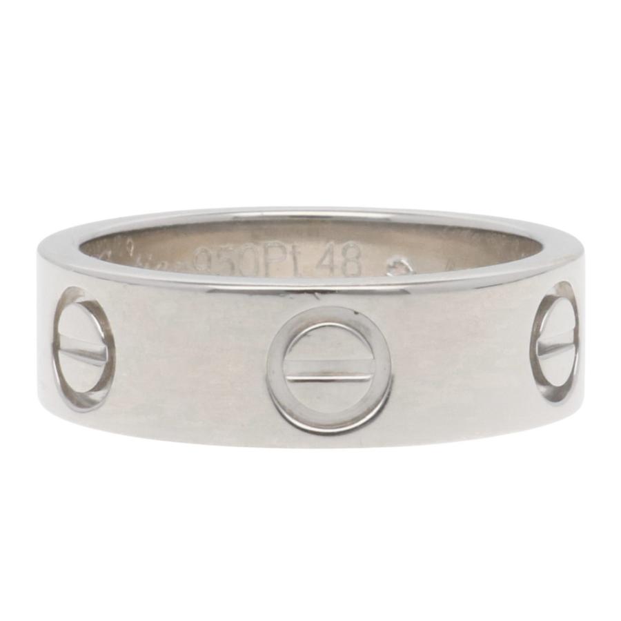 Cartier（カルティエ） ラブ リング 指輪 8号 Pt950プラチナ