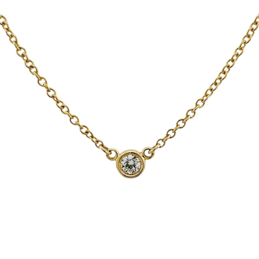 TIFFANY&Co.（ティファニー） バイザヤード 約0.05ct ネックレス