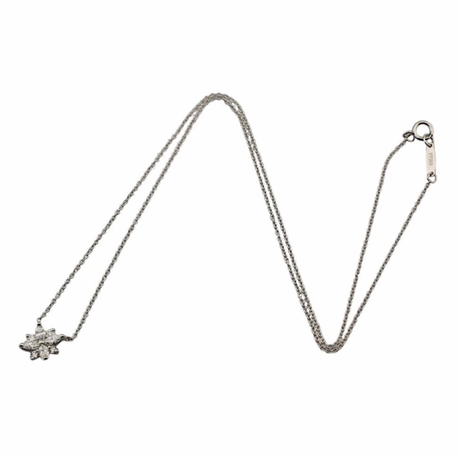 TIFFANY&Co.（ティファニー） ビクトリアクラスター ネックレス Pt950