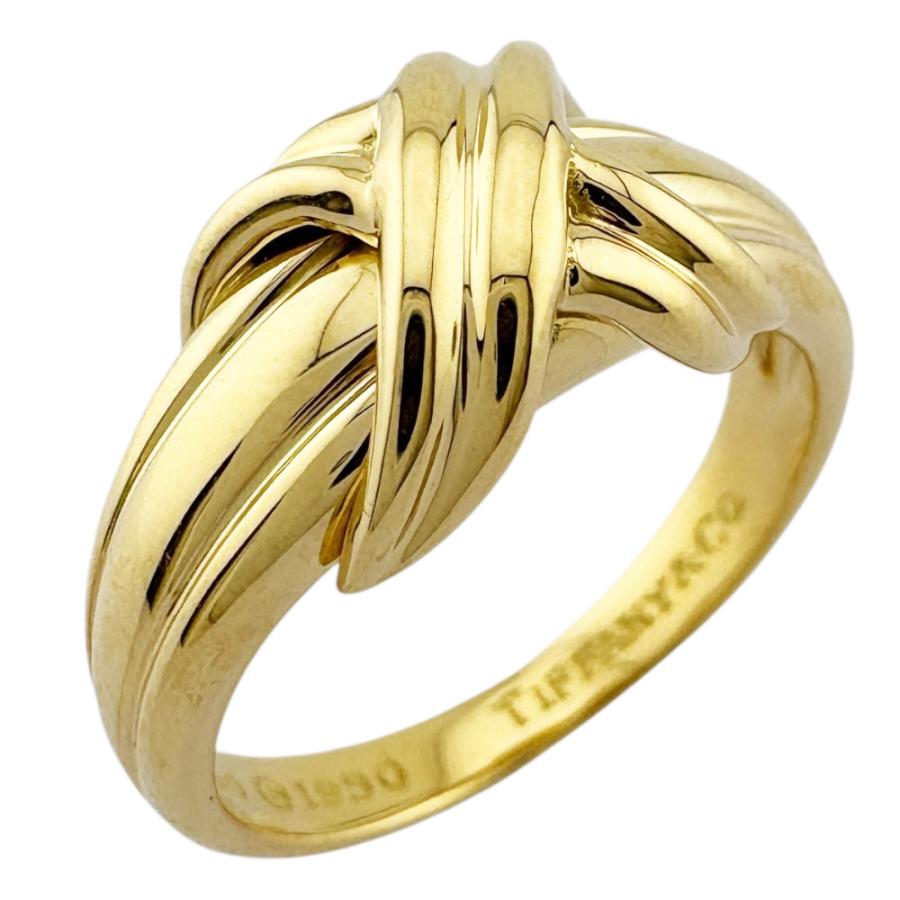 TIFFANY&Co.（ティファニー） シグネチャー リング 指輪 13.5号 18金