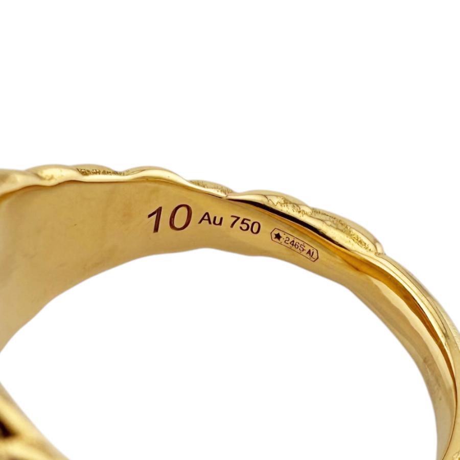 GUCCI（グッチ） ライオンヘッド リング 指輪 10号 18金 K18イエロー