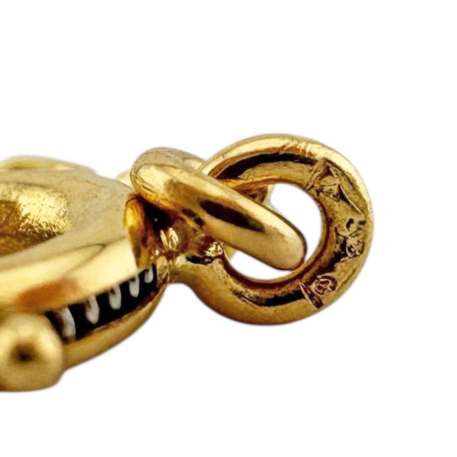 Van Cleef & Arpels K18YG ゴールド 18金 ダイヤ ヴィンテージ アルハンブラ ペンダント 18K イエローゴールド