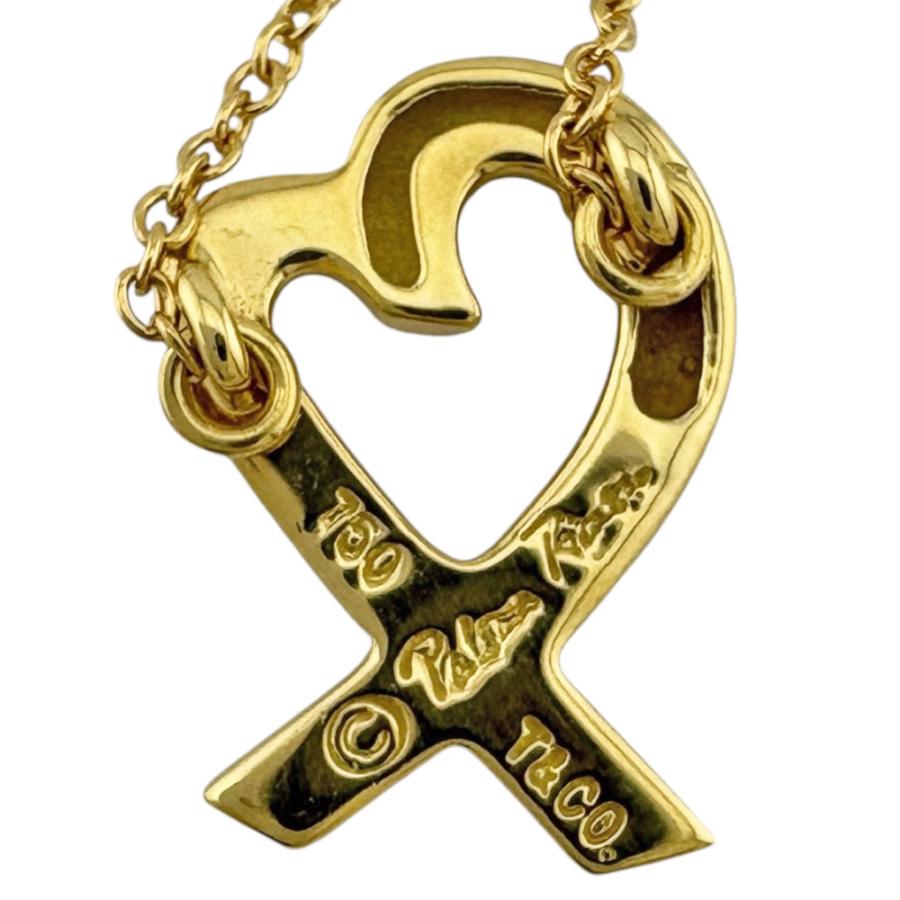 TIFFANY&Co.（ティファニー） ラビングハート ネックレス 18金 K18