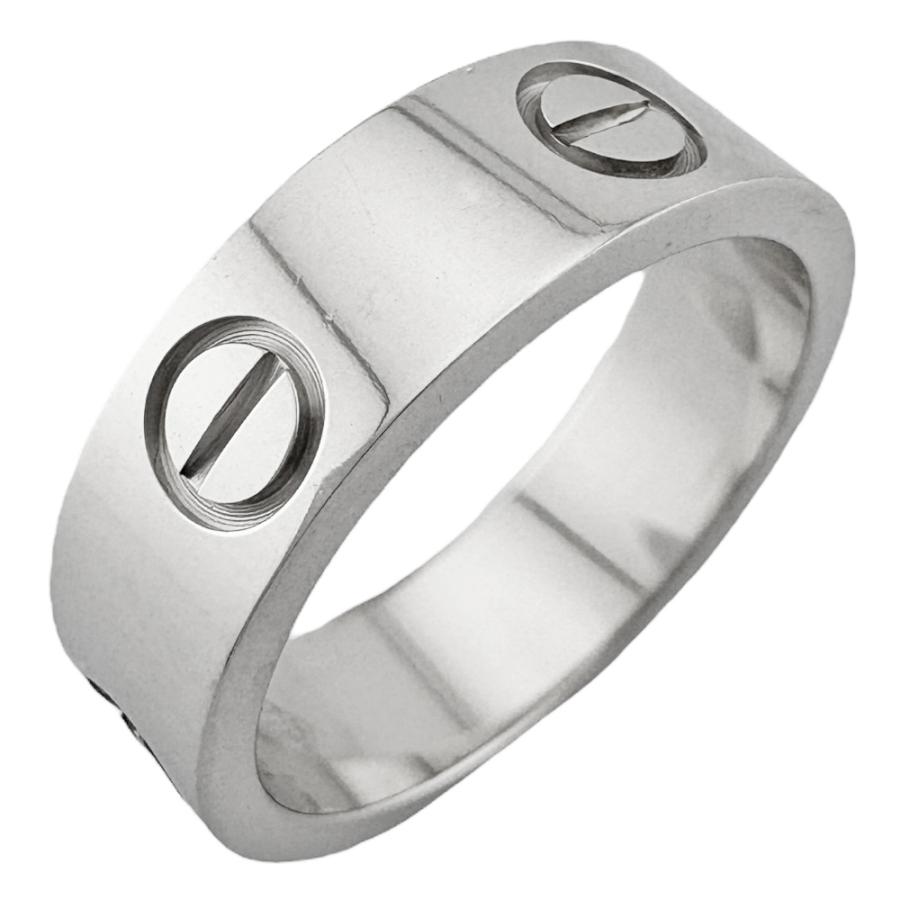 Cartier（カルティエ） ラブ リング 指輪 11.5号 18金 K18ホワイト 