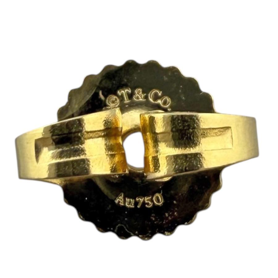 TIFFANY&Co. ティファニー Tスマイル ピアス 18金 K18イエロー