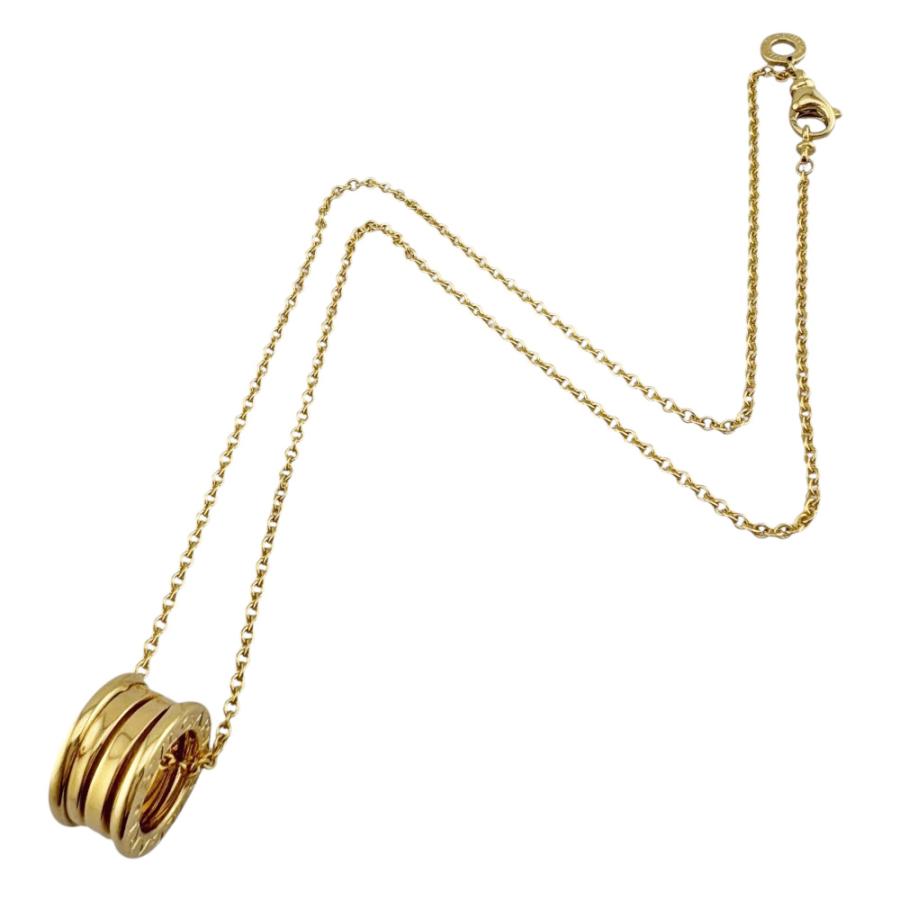 BVLGARI ブルガリ B-zero.1 ネックレス 18金 K18イエローゴールド ユニ