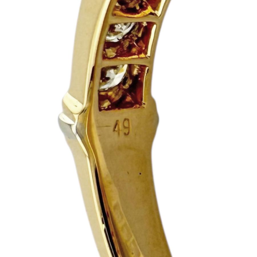 Cartier カルティエ コンテッサ リング 指輪 8.5号 18金 K18イエロー  