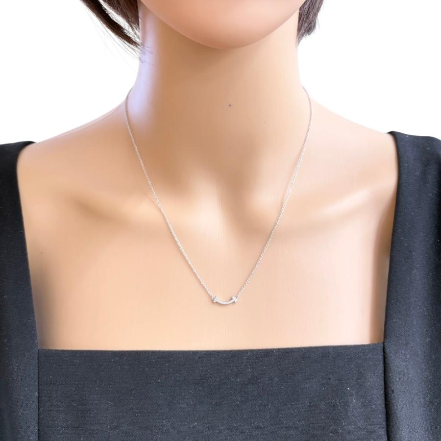 Tiffany & Co. Tスマイル　ネックレス ティファニー T スマイル ペンダント イエローゴールド