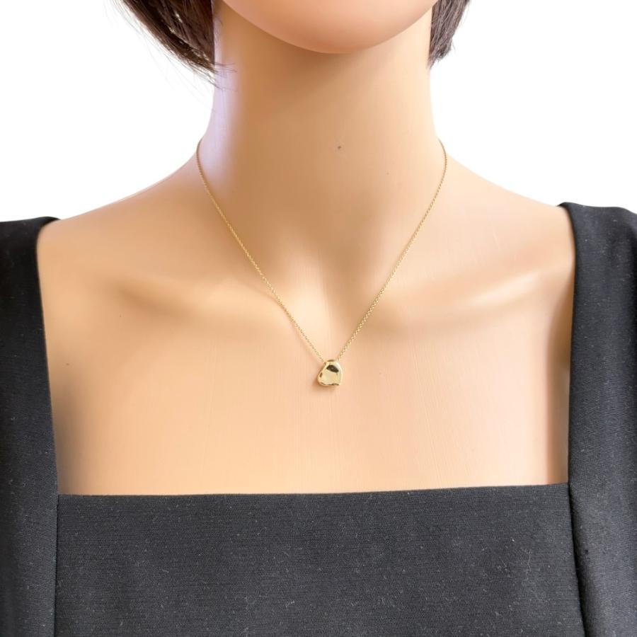 ティファニー　Au750 コンビ　ハート　クロス　ゴールド　K18 ネックレス TIFFANY&Co./ティファニー】 ネックレス チェーンクロスハート