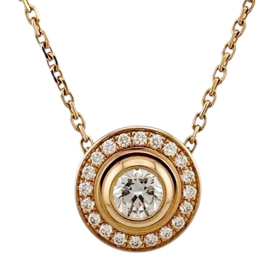 Cartier カルティエ ダムール K18ダイヤモンド ネックレス カルティエ Cartier ダムールネックレスXS K18ゴールド