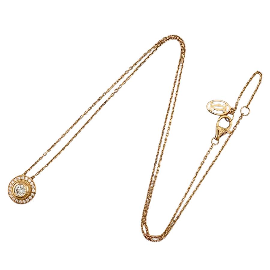Cartier（カルティエ） ダムール ネックレス 18金 K18ピンクゴールド