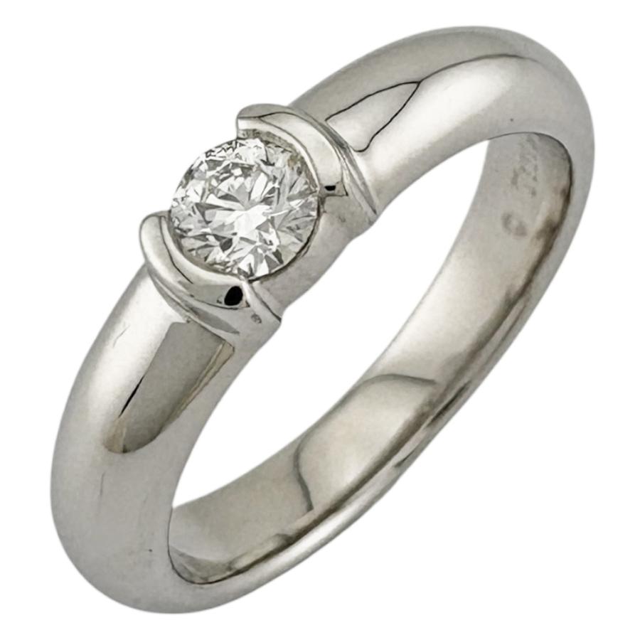 TIFFANY&Co. ティファニー ドッツ ソリティア リング 指輪 10号 Pt950