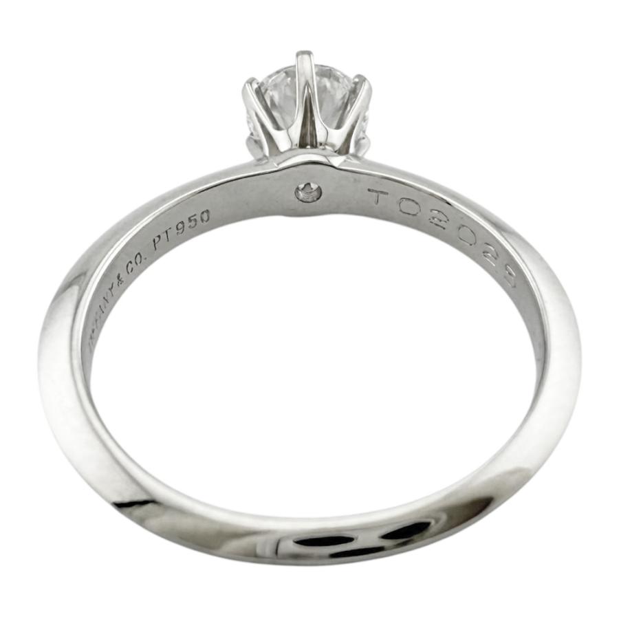 TIFFANY&Co.（ティファニー） ソリティア リング 指輪 13号 Pt950