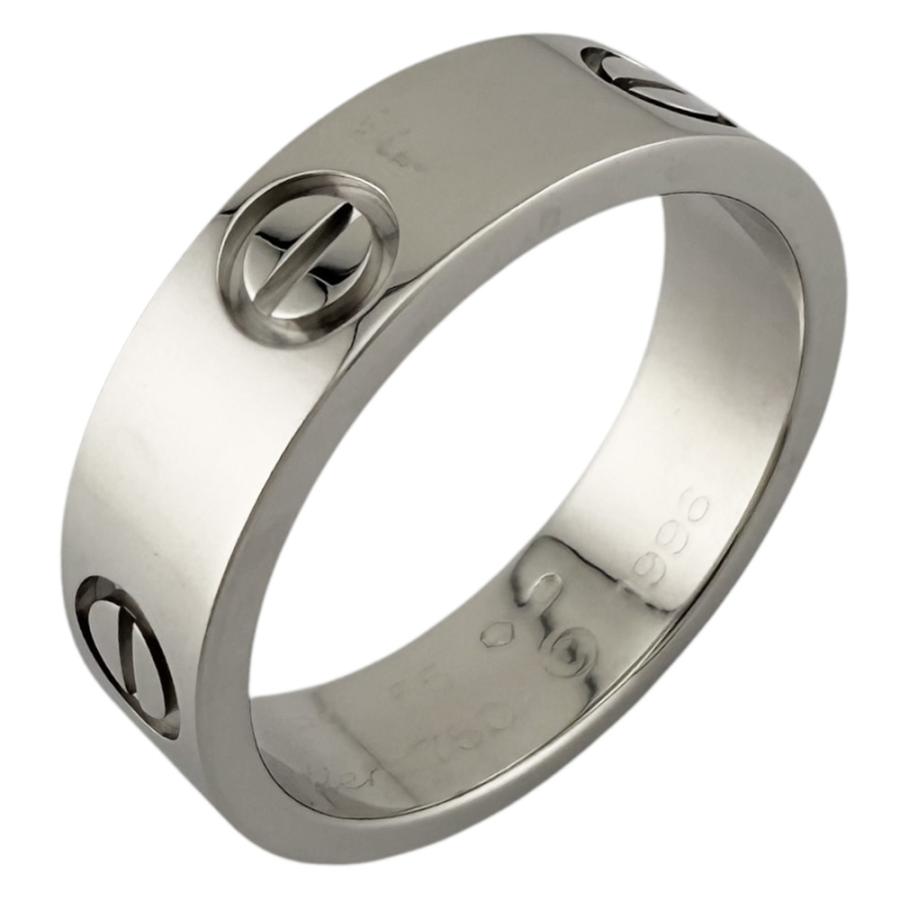 Cartier（カルティエ） ラブ リング 指輪 14号 18金 K18ホワイト