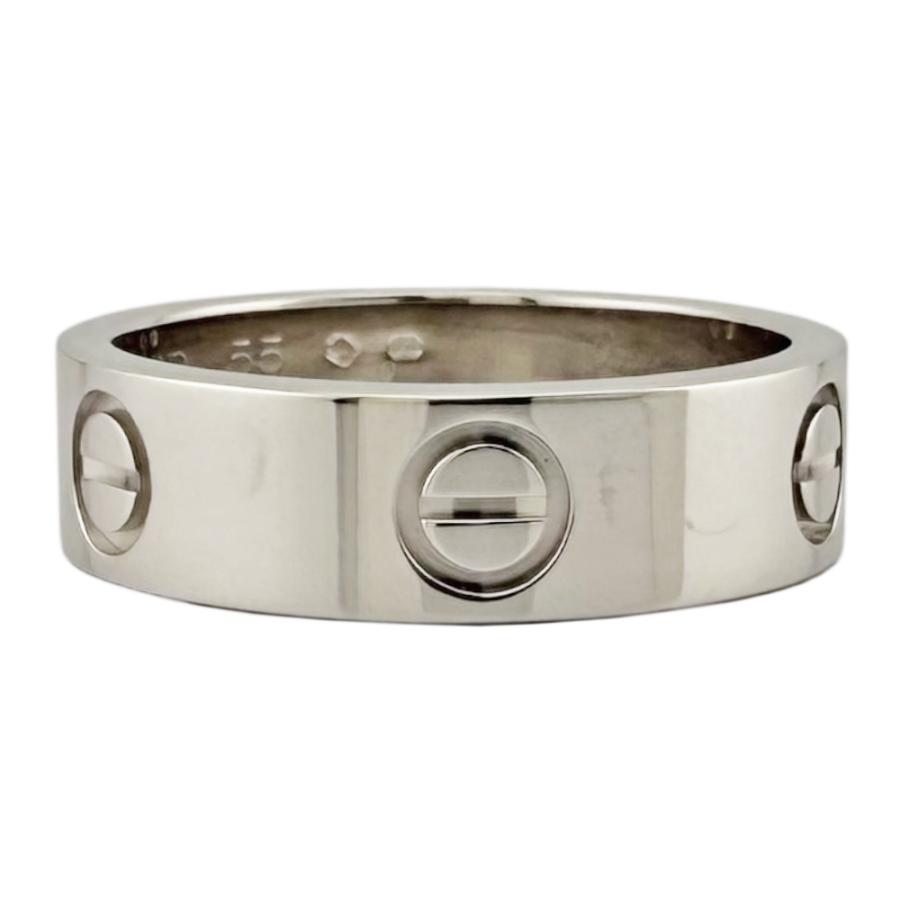Cartier（カルティエ） ラブ リング 指輪 14号 18金 K18ホワイト