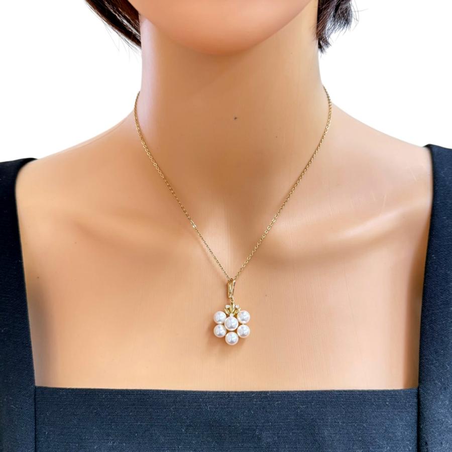 MIKIMOTO（ミキモト） ペンダントトップ 18金 K18イエローゴールド