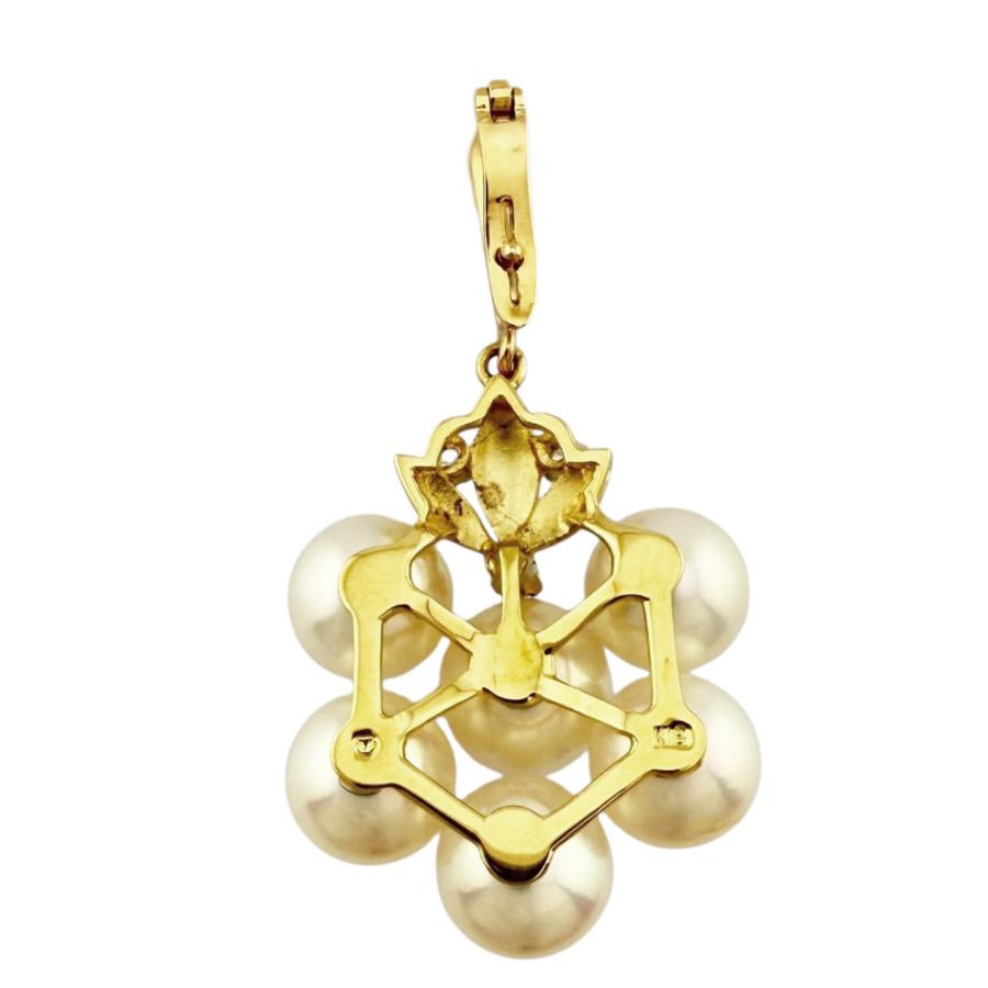 MIKIMOTO（ミキモト） ペンダントトップ 18金 K18イエローゴールド