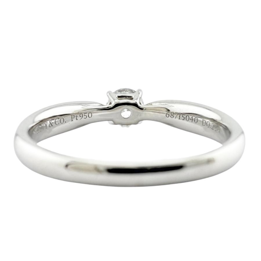 TIFFANY&Co. ティファニー ハーモニー リング 指輪 8号 Pt950プラチナ