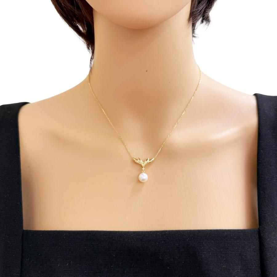 MIKIMOTO（ミキモト） ネックレス 18金 K18イエローゴールド