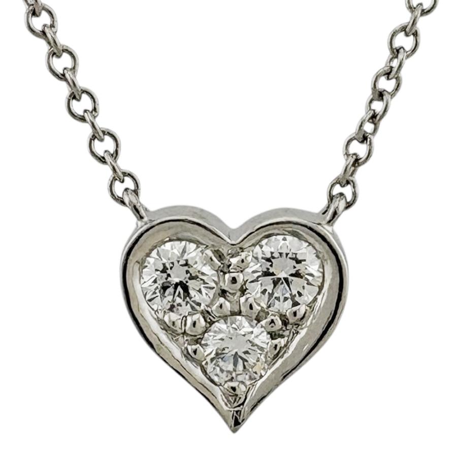 TIFFANY&Co.（ティファニー） センチメンタルハート ネックレス Pt950